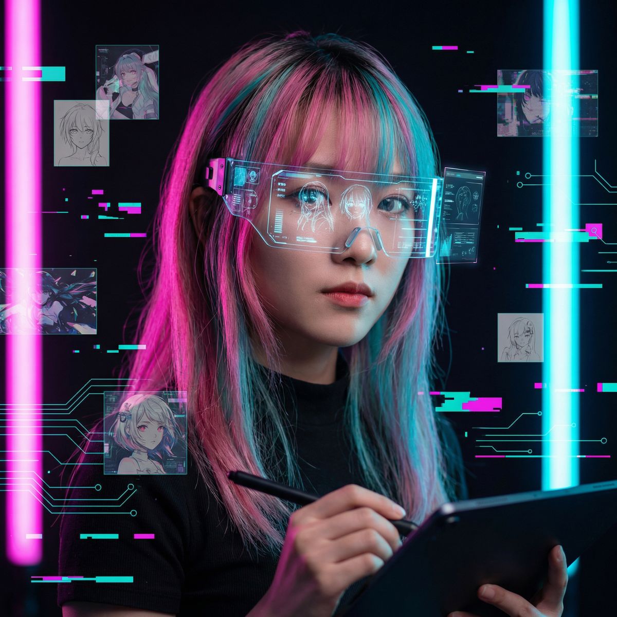 萝莉岛动漫艺术总监林雨桐