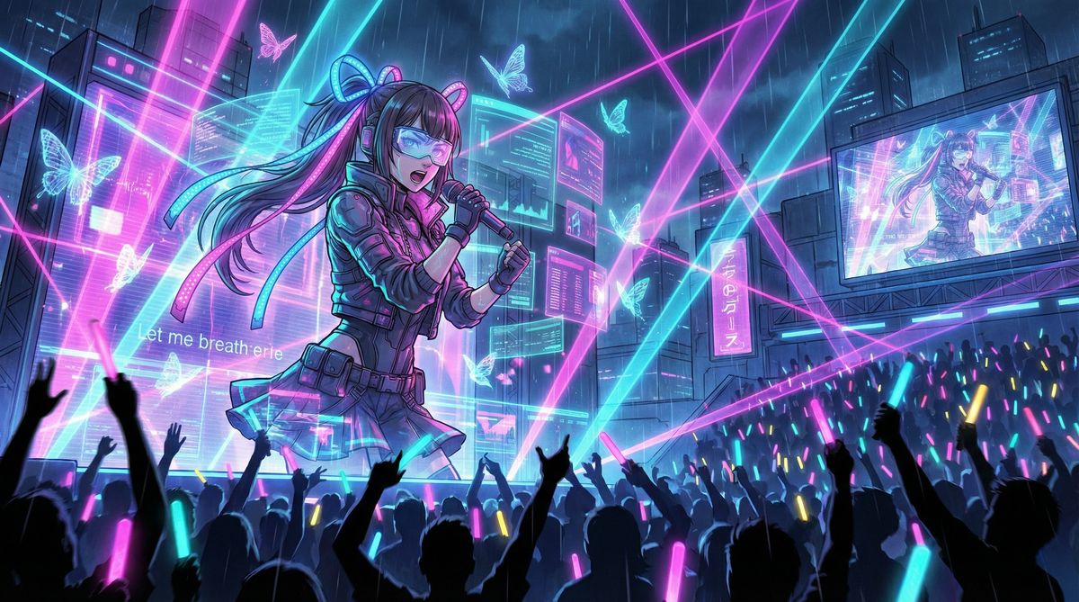 萝莉岛动漫-霓虹舞台虚拟偶像